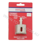 Diamond Coated Hole Saw 38mm 1 Piece Wet Cutting