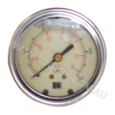  Gauge 250Kpa 63mm Oil Back 1/4