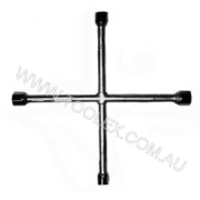 Wheel Wrench-4 Way Chrome