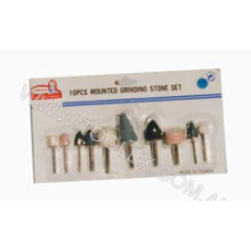  Mounted Stone Set 10Pc Toolex Card