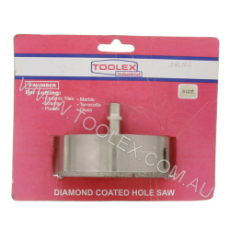  Diamond Coated Hole Saw 85mm 1 Piece Wet Cutting