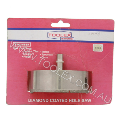 Diamond Coated Hole Saw 85mm 1 Piece Wet Cutting