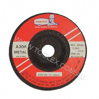 Cutting Wheel Metal 100X16 R/H