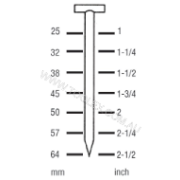 Nail T Floor 2.2X6mm 57mm 1000