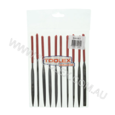  Hand File Needle Set 10 Piece with Pouch