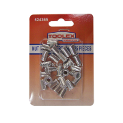 Nut Rivet Inserts 5mm 25 Pack-Blister Packed 715