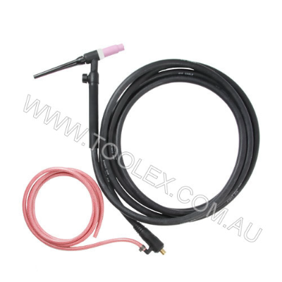 Weld Tig Torch 4M Manual Gas Suit 130 To 200 Amp & Acess