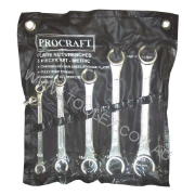 Spanner Set Flarenut 5Pc Met Plastic Pouch Standard