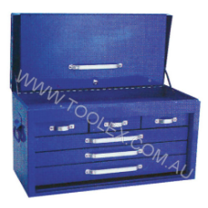  Work Shop Tool Box 660 x 305 x 365 Blue Tool Box 6 Drawers GTC101 GT Series