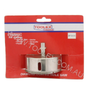 Diamond Coated Hole Saw 73mm 1 Piece Wet Cutting
