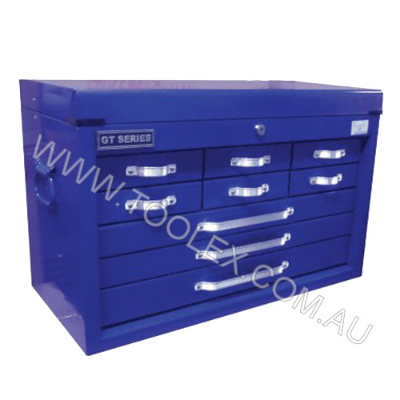 Work Shop Tool Box 660 x 305 x 420 Blue Tool Chest 9 Drawers GTC102 GT Series