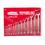 Combination Spanner Set 13pc Long AF 1/4
