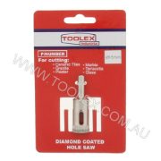 Diamond Coated Hole Saw 16mm 1 Piece Wet Cutting