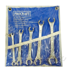  Spanner Set Flarenut 5Pc AF Plastic Pouch Standard