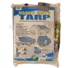  Tarpaulin Hd 6'X8' Silver/Blck