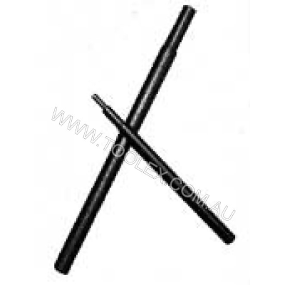 Spanner Tube Tommy Bar 5mm, 8mm, 10mm Diameter 170mm Long Nickel Plate Finish