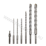 Drill & Chisel Set 7 Pc With 1/2