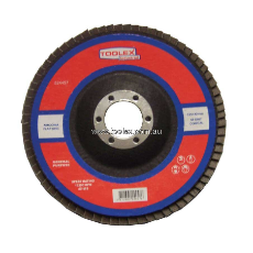  Flap Disc 125 x 22mm 60 Grit Zirconium Polyfan Conical