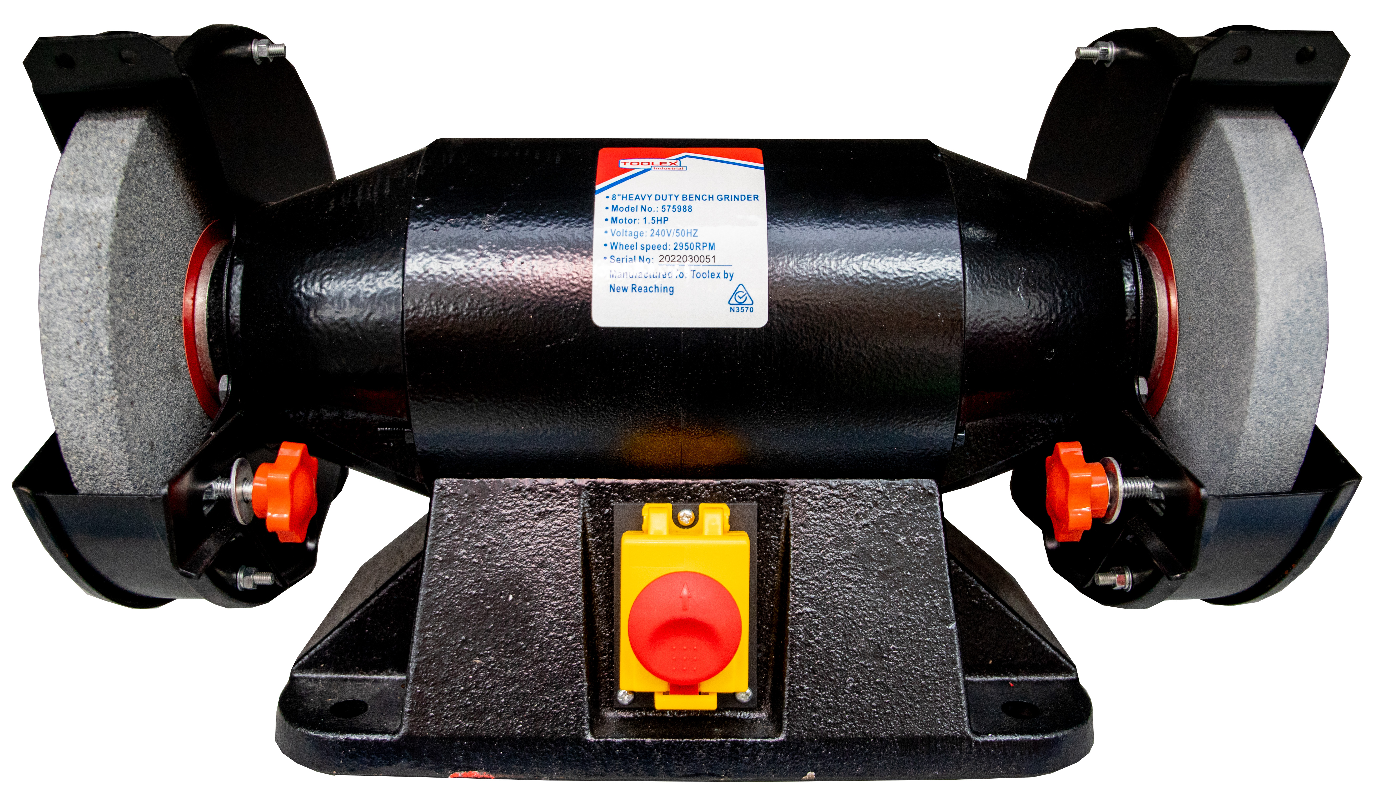 Toolex | Bench Grinder H.D. 8" 1100 watt 1.5HP