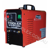 Toolex 150 Inverter 240V 10Amp Generator  Friendly  Red Carry Case Weld Lead Kit
