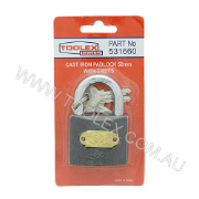 Padlock 26.3mm x 8.5mm Cast Iron Hardened Shackle