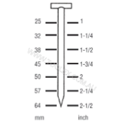 Nail T Floor 2.2X6mm 25mm 2000