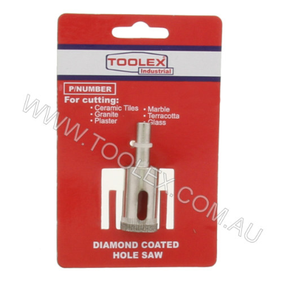 Diamond Coated Hole Saw 22mm 1 Piece Wet Cutting