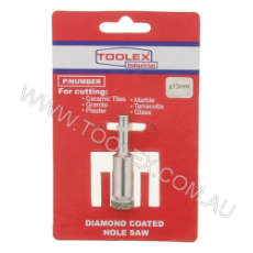  Diamond Coated Hole Saw 13mm 1 Piece Wet Cutting