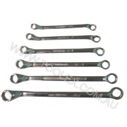 Ring Spanners-6Pc Set 10-22mm Plastic Pouch Standard
