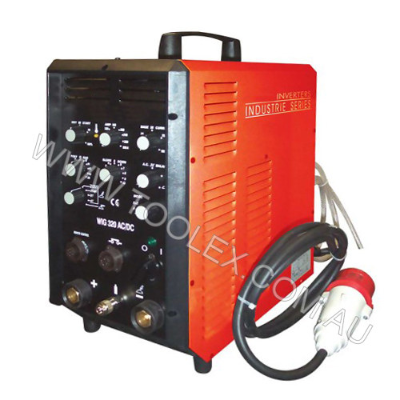 Toolex 320 Tig Hf Ac/Dc Invert Red 3 Phase  No Tig Torch