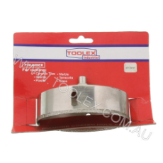  Diamond Coated Hole Saw 105mm 1 Piece Wet Cutting