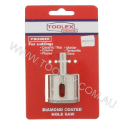Diamond Coated Hole Saw 35mm 1 Piece Wet Cutting