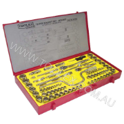 Socket Set 1/4,3/8,1/2Dr 78pc Metal Case