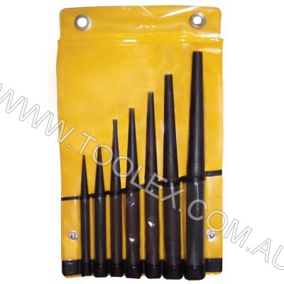 Starter Drift Punch Set 6 Pc Plastic Hang Pouch