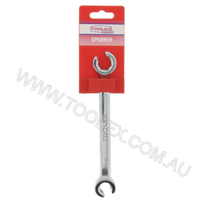Spanner Flarenut 14X15mm Ind Red Hang Tab Industrial