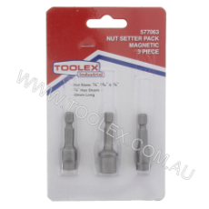  Nut Setter 3Pc 1/4 5/16 3/8