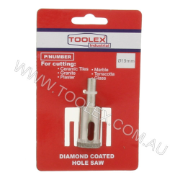 Diamond Coated Hole Saw 19mm 1 Piece Wet Cutting