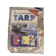 Tarpaulin Hd 4'X6' Silver/Blac