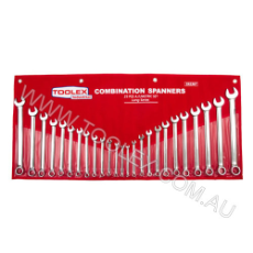  Combination Spanner Set 25pc AF/Met 6-15,17,19,22MM 1/4 -1