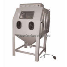  Sand Blast Cabinet-Large 150Kg Capacity-18/35Cfm Air Intake 58/116 Psi