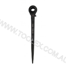 Spanner Podger 24 x 30 x 450mm Ratcheting Reversible Black Finish Long Series