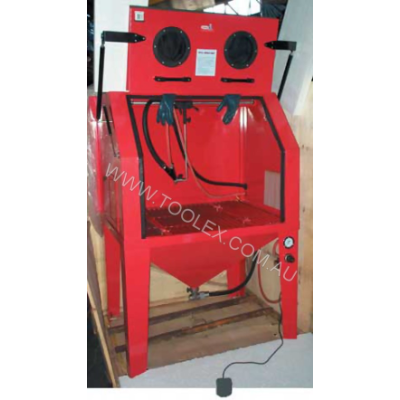 Sand Blast Cabinet Vertical - Large 42 to 65 cfm