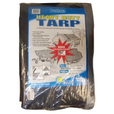 Tarpaulin Hd 24'X30' Silvr/Blk
