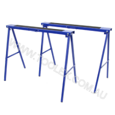  Saw Horse Metal Fold Up Pair 1000 X 105MM Top 790MM High Colour Box Pack 2 Per Box