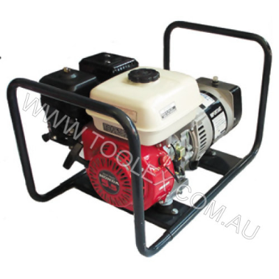 Generator TH2.8 Honda GX160 5.5Hp 2.8Kva Recoil Start Twin 10Amp 240V  Outlets