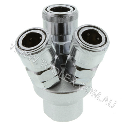 Air Fit 3 Way Houseing  1/4