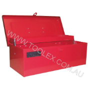 Tool Box Steel 460 x 205 x 165 Red Heavy Duty Lift Tray Open TB300