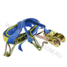  Ratchet Strap 35mm X 6M 1500Kg Hook & Keeper Dbl Ratchet Lc1500Kg