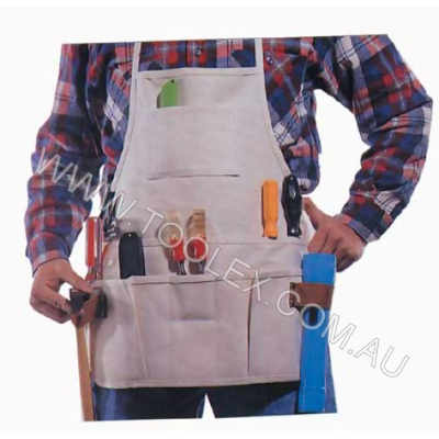 Apron Canvas Bib 13 Pocket W/Team-Ca 003