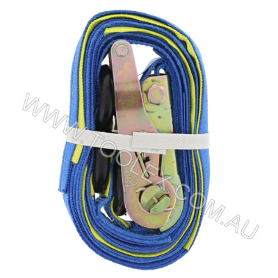 Ratchet Strap 25mm X 4M 500Kg S type hooks